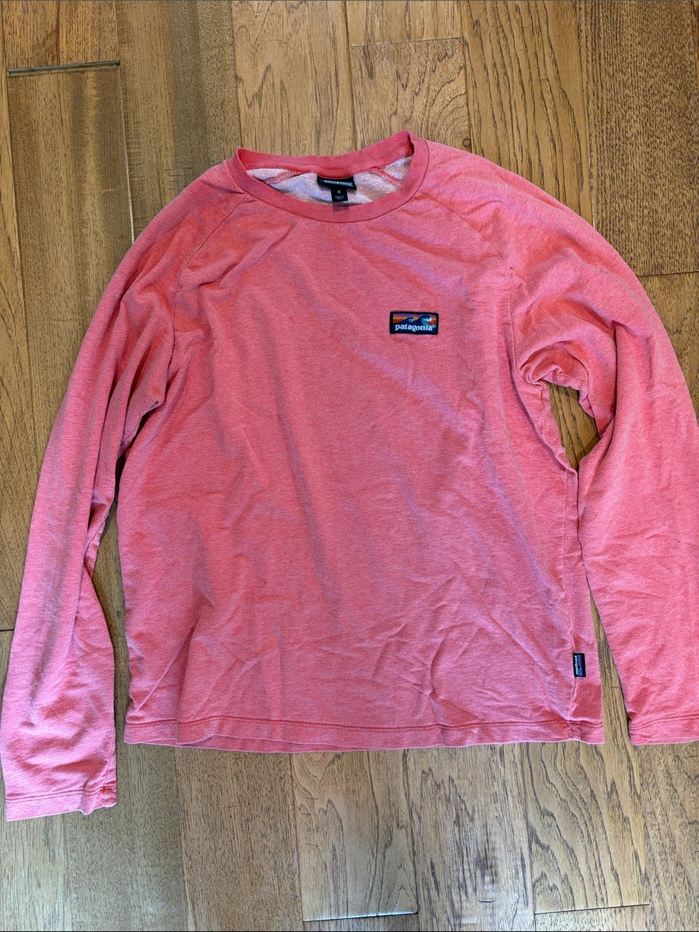 Patagonia Men’s Long-Sleeve Crew Shirt - Coral